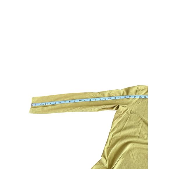 J. Jill Essential Turtleneck Shirt Green Long Sleeve Soft Basic Casual Medium - Picture 11 of 12